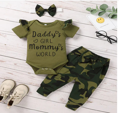 Cute 3PCS Set Newborn Baby Boy Clothes